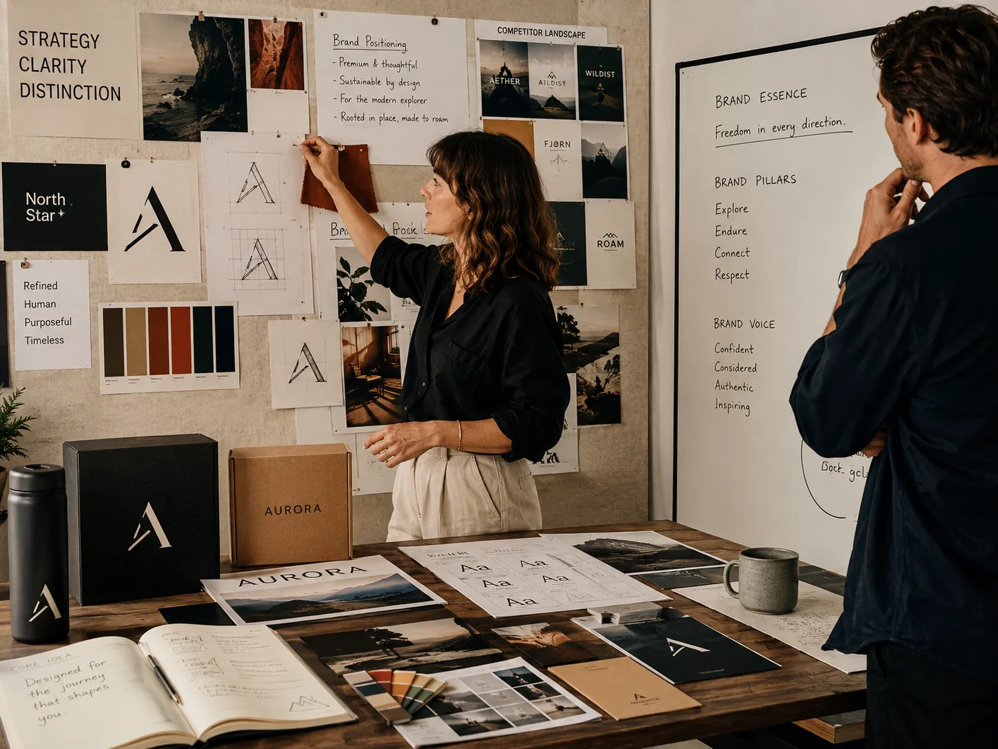 Brand strategy and identity design preview