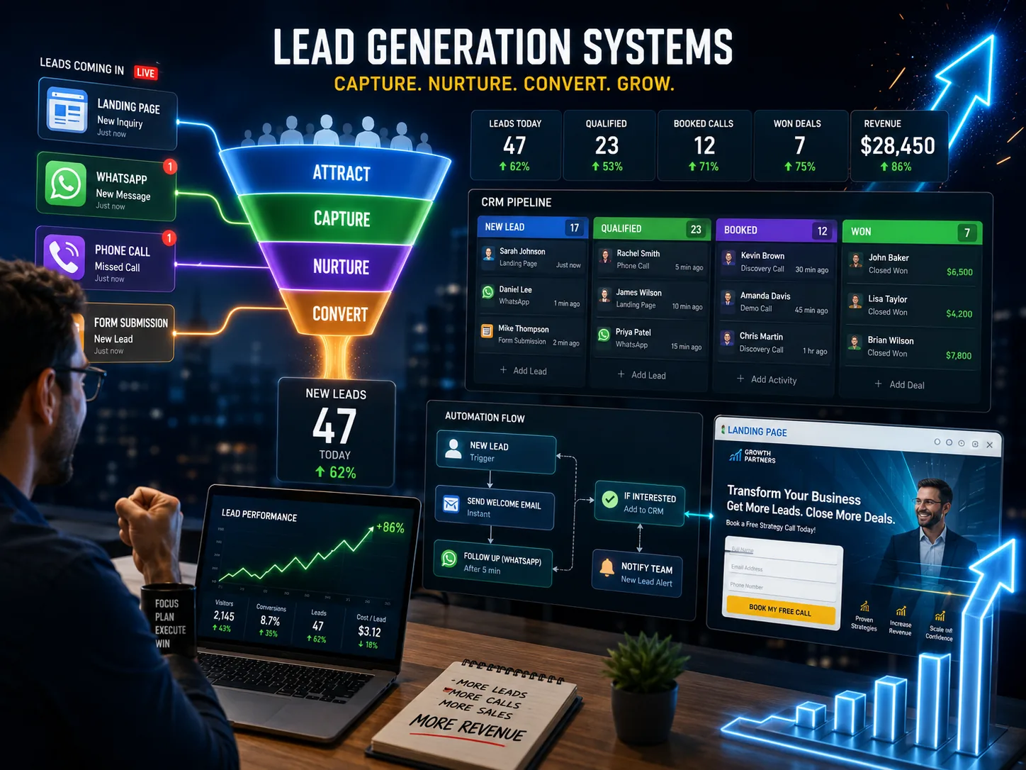Lead generation systems preview