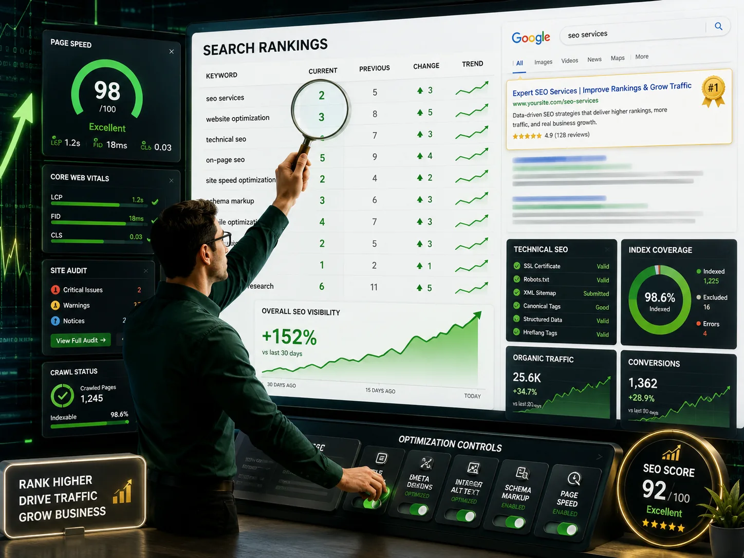 SEO and website optimization preview
